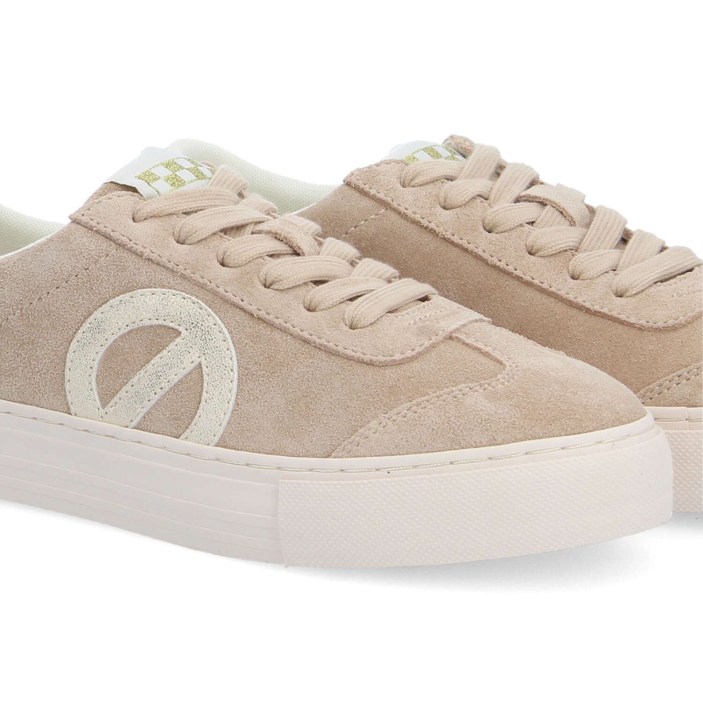 ARCADE TOE SIDE W - SUEDE/GLOW - BEIGE/OR